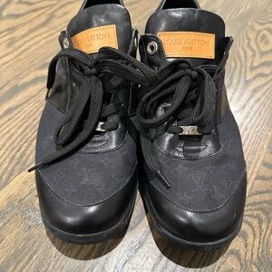 Louis Vuitton Black and Brown Sneakers